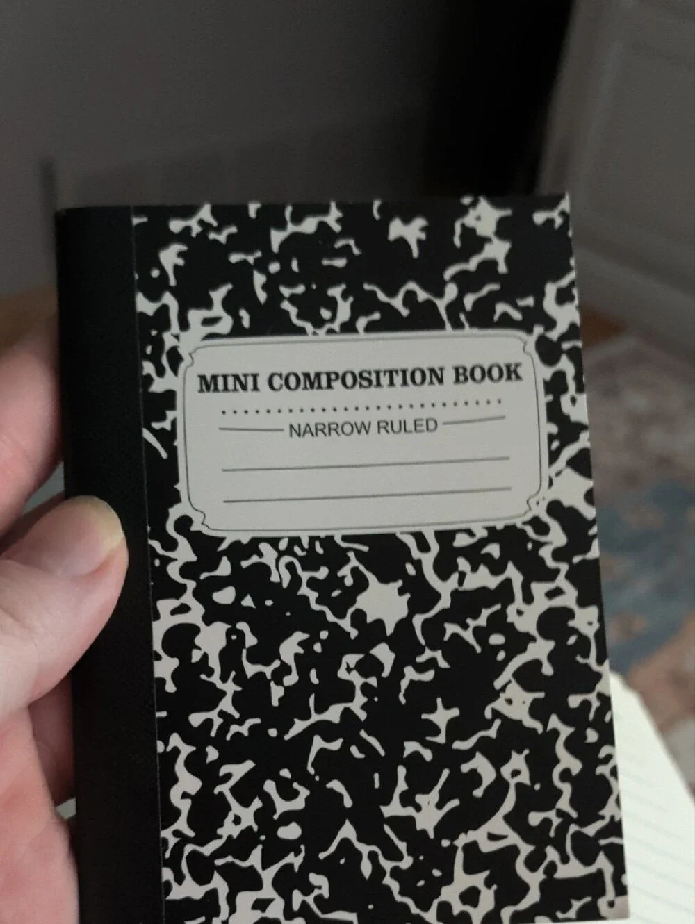Minimal Black Notebook Set with Gray and Silver Accessories